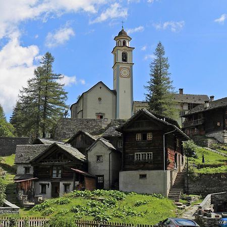 Casa Di Vacanza Giovanibosco Bosco Gurin Exterior foto