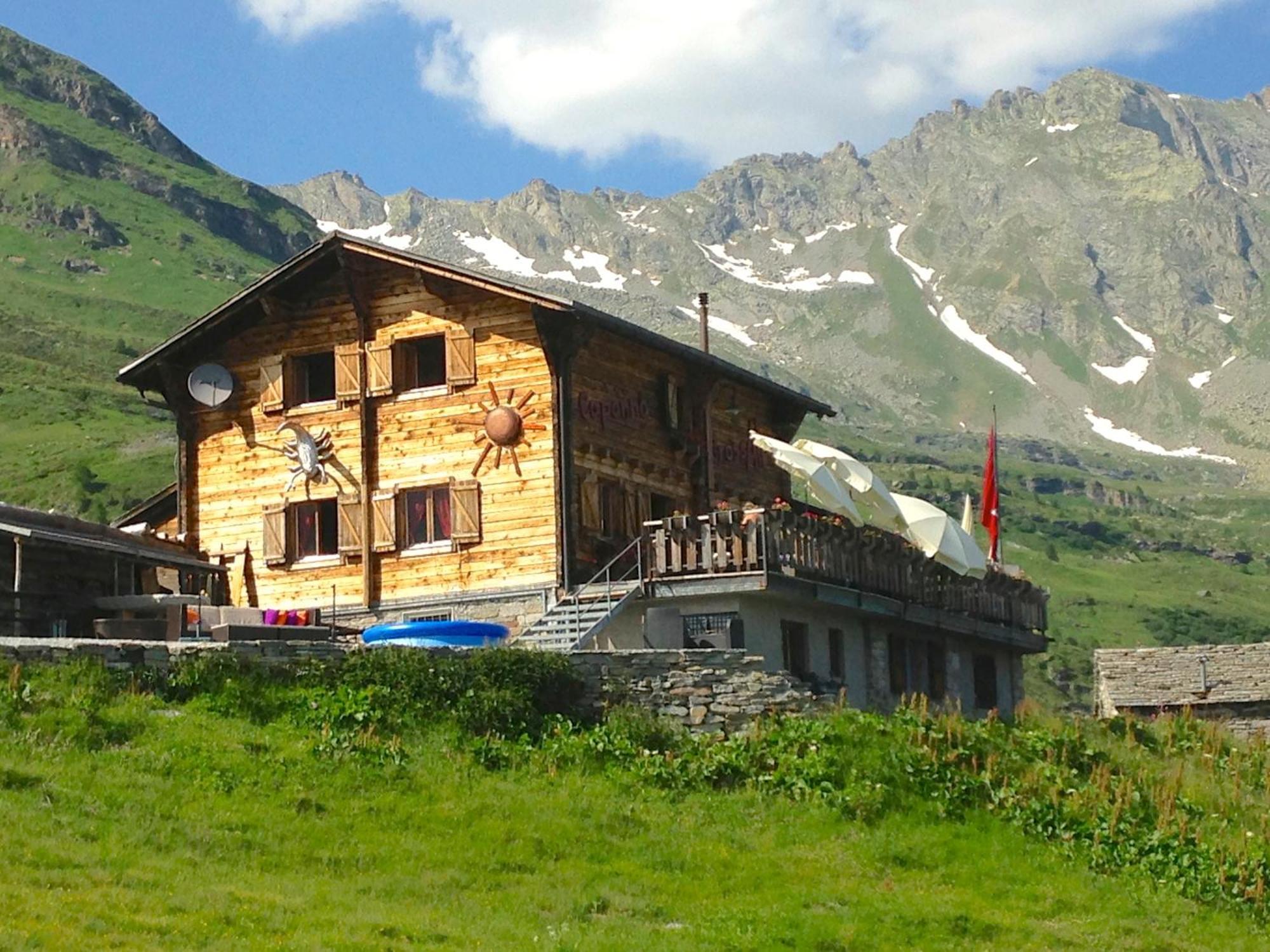 Casa Di Vacanza Giovanibosco Bosco Gurin Exterior foto