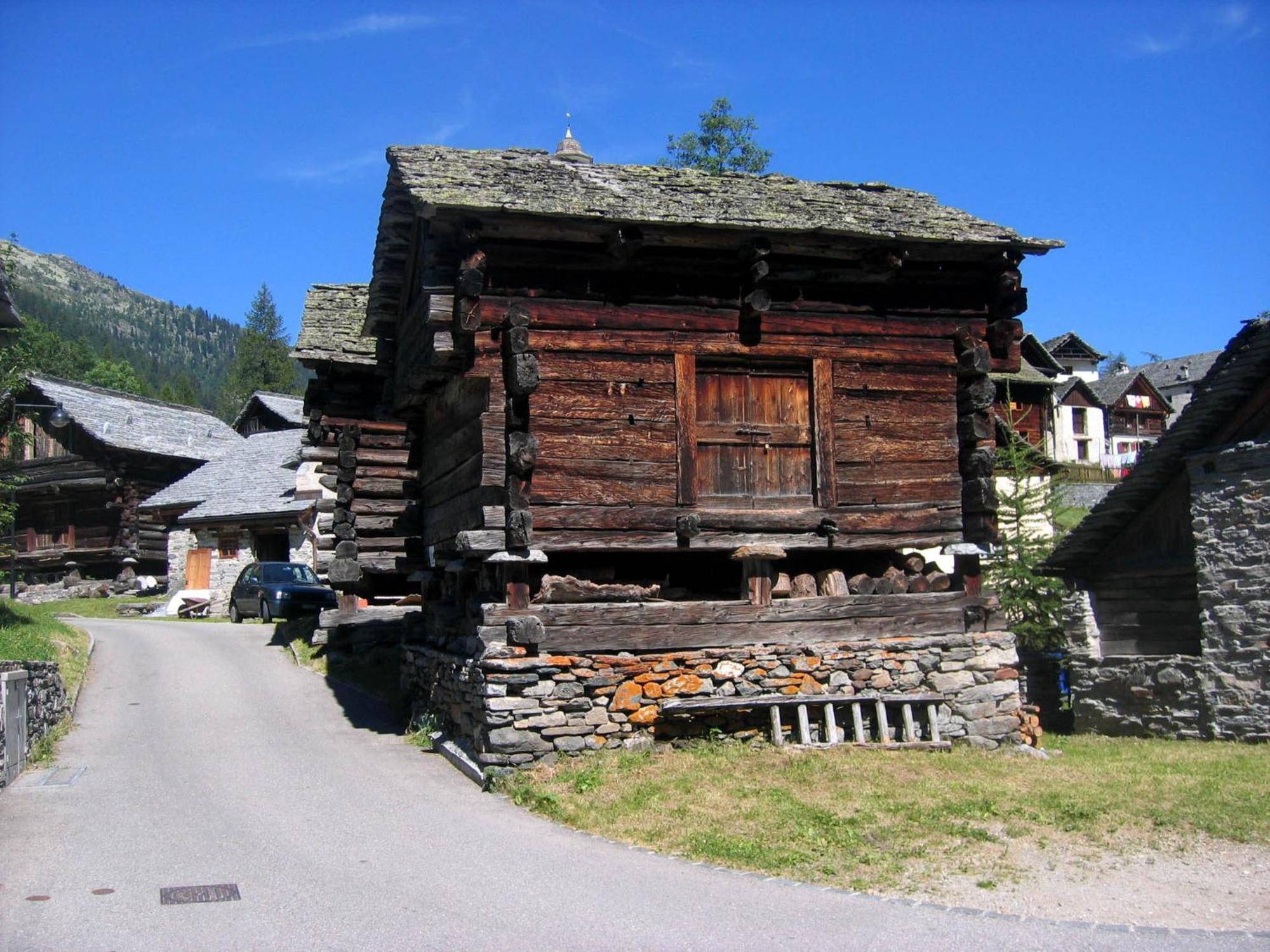 Casa Di Vacanza Giovanibosco Bosco Gurin Exterior foto